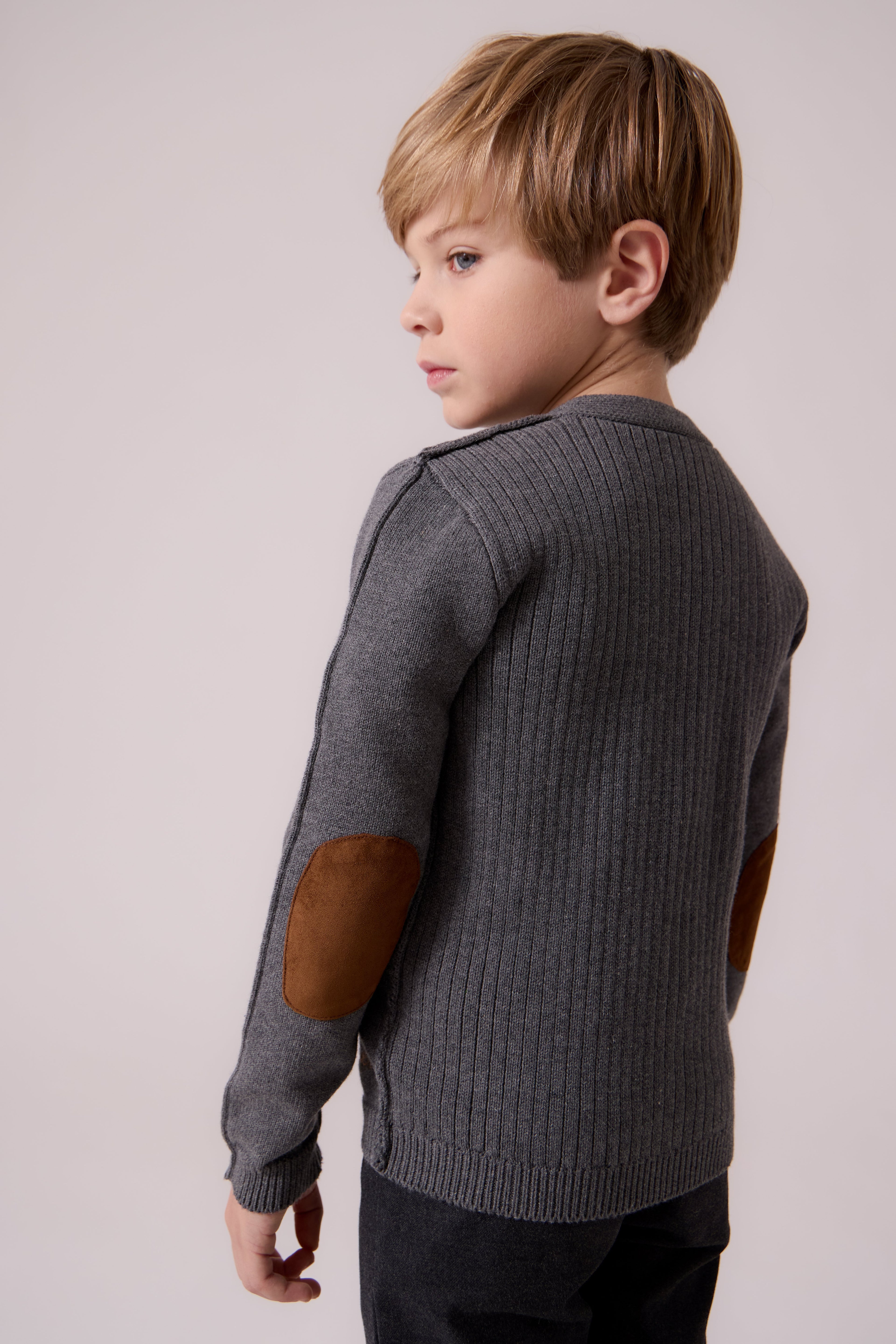Elliot Knit Cardigan - Grey