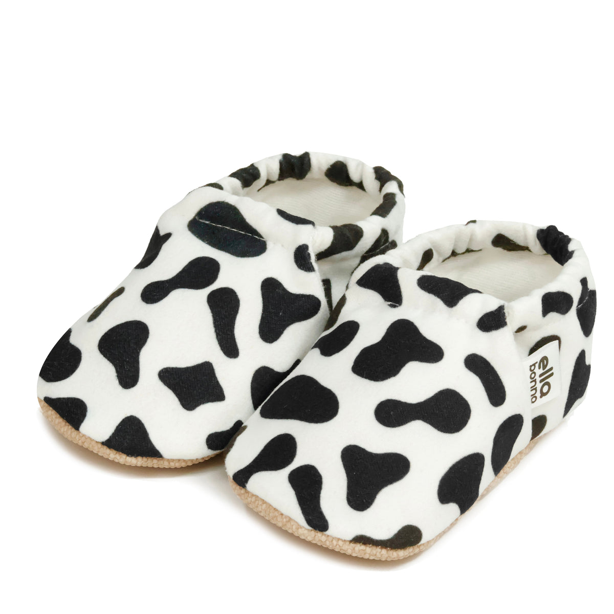 Cow Soft Sole Baby Moccasins