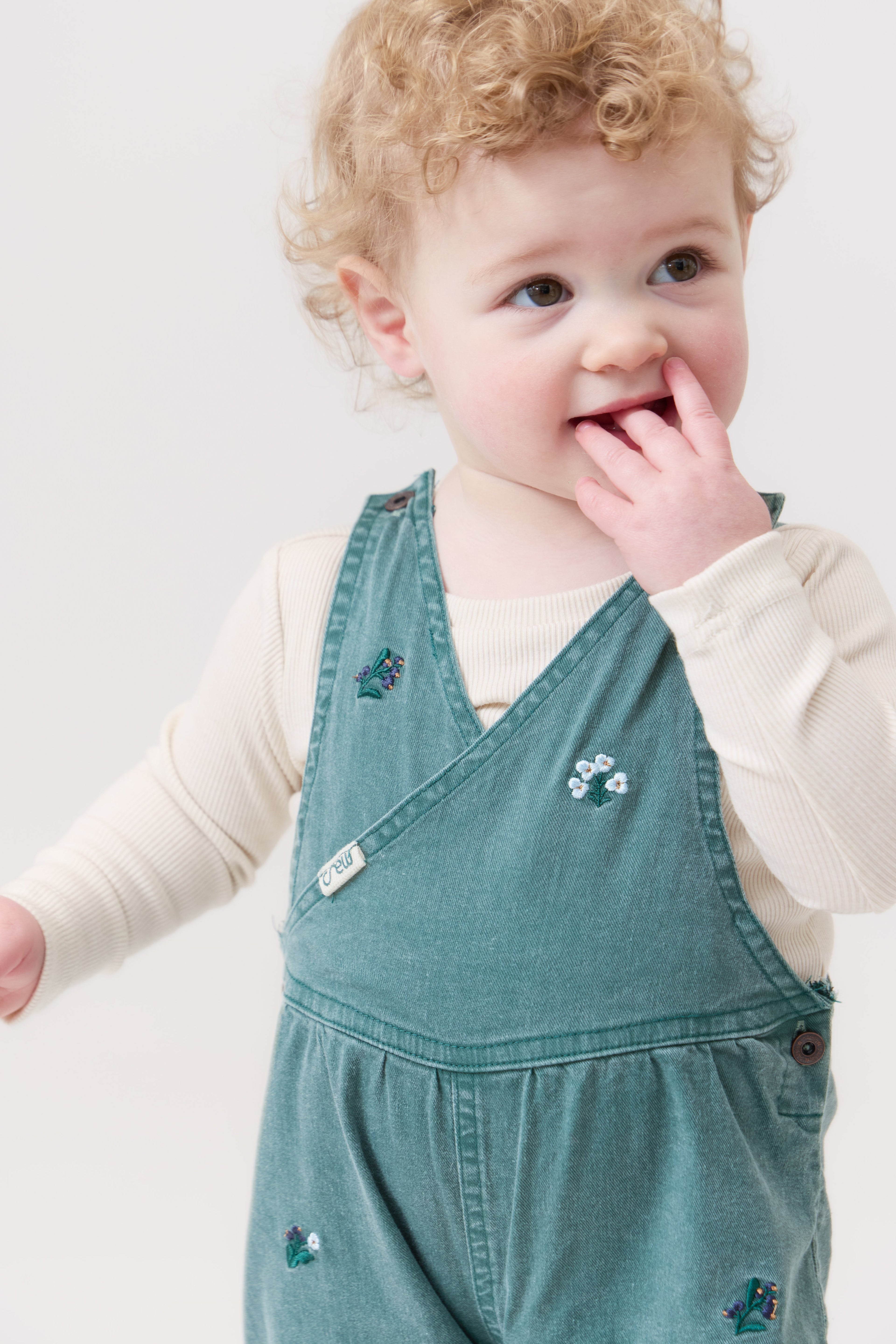 Louise Overalls - Emerald