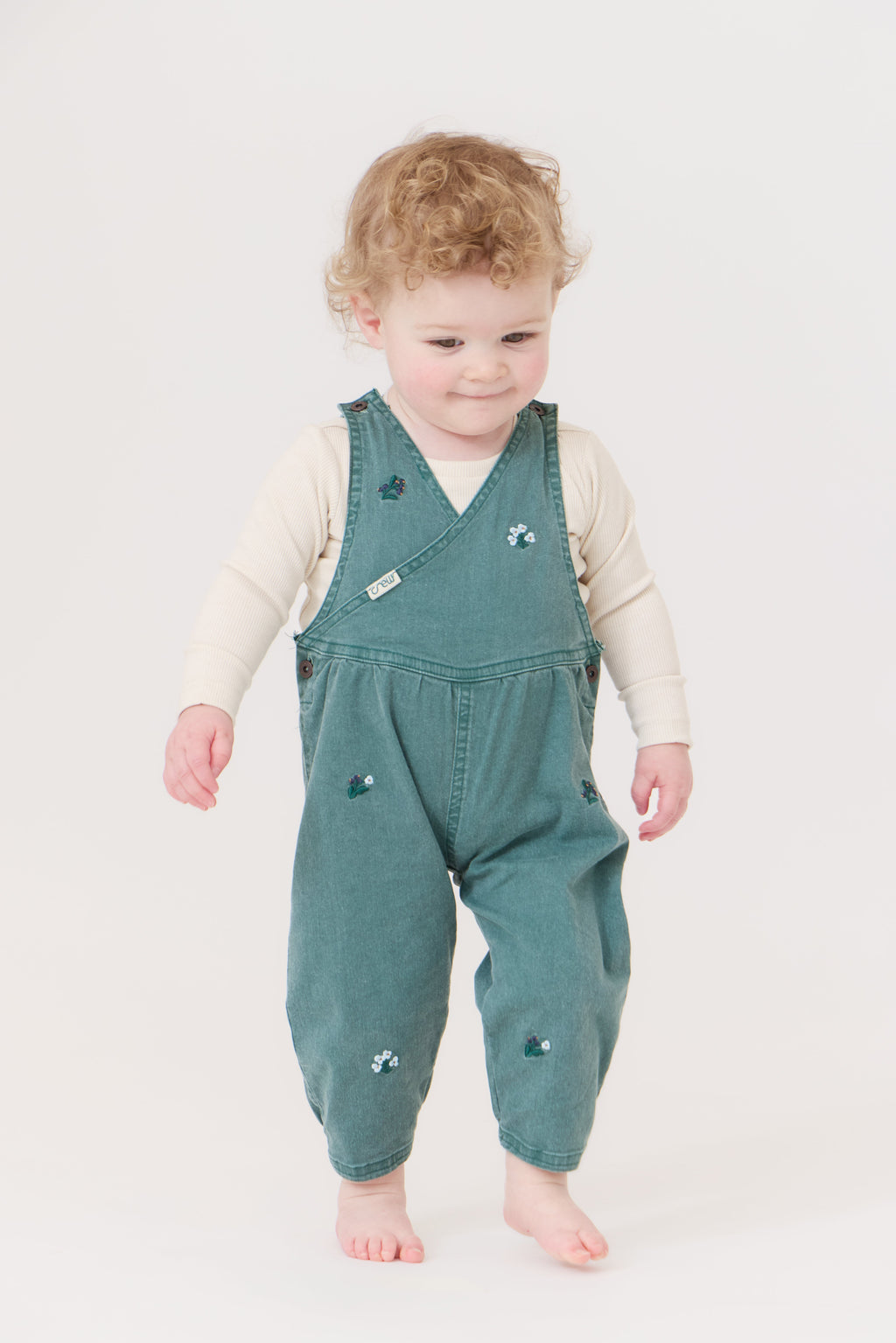 Louise Overalls - Emerald