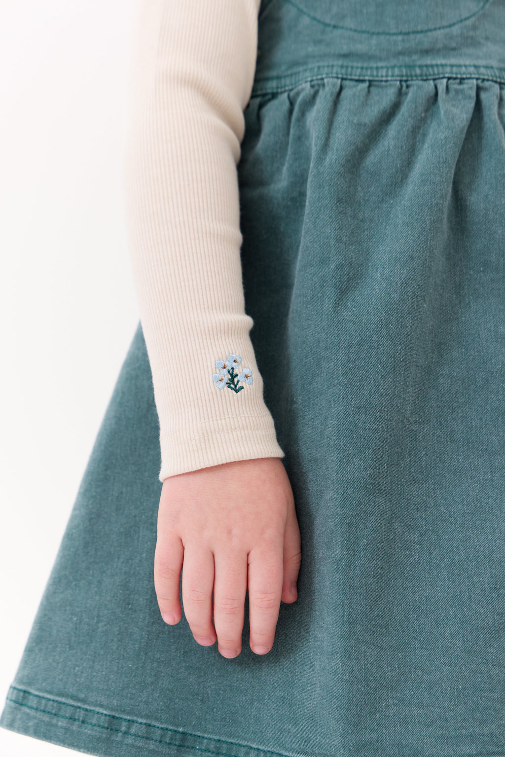 Louise Rib Turtleneck - Oatmilk