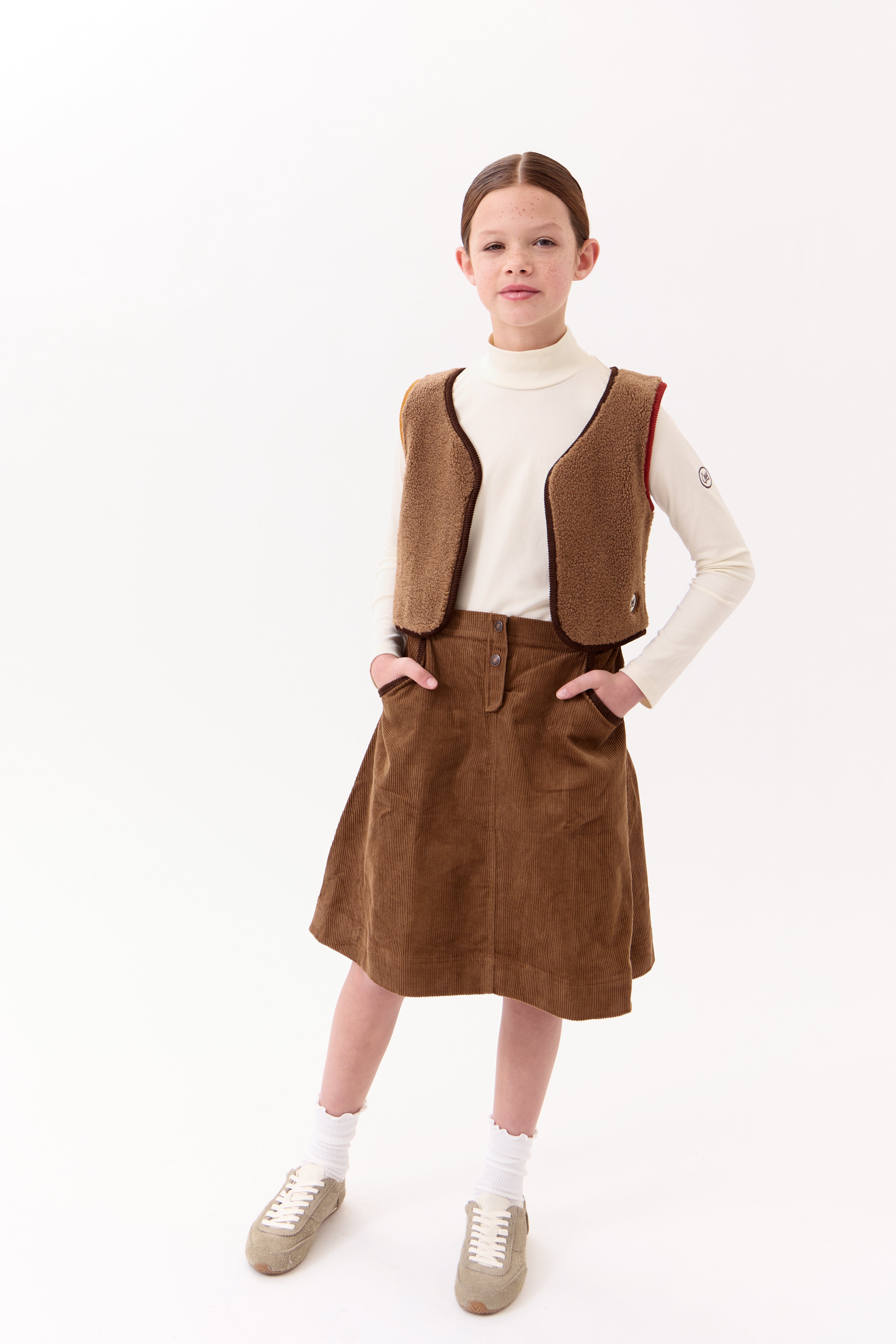 Ella Skirt - Tan
