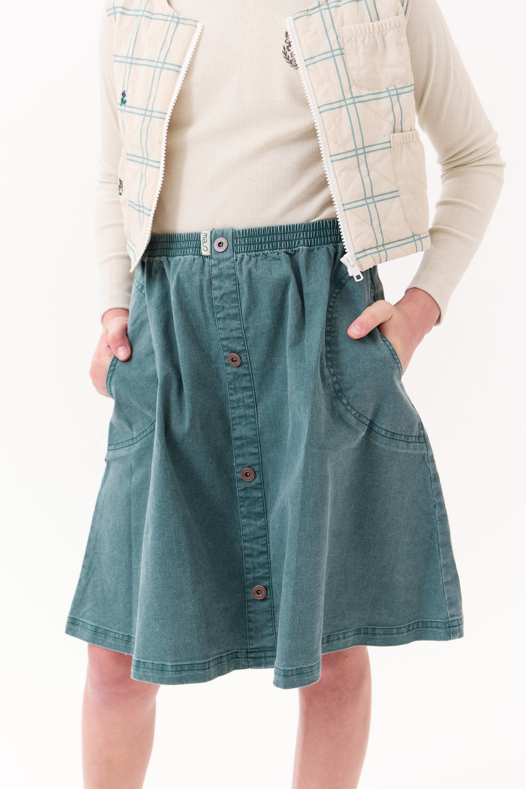 Louise Skirt - Emerald