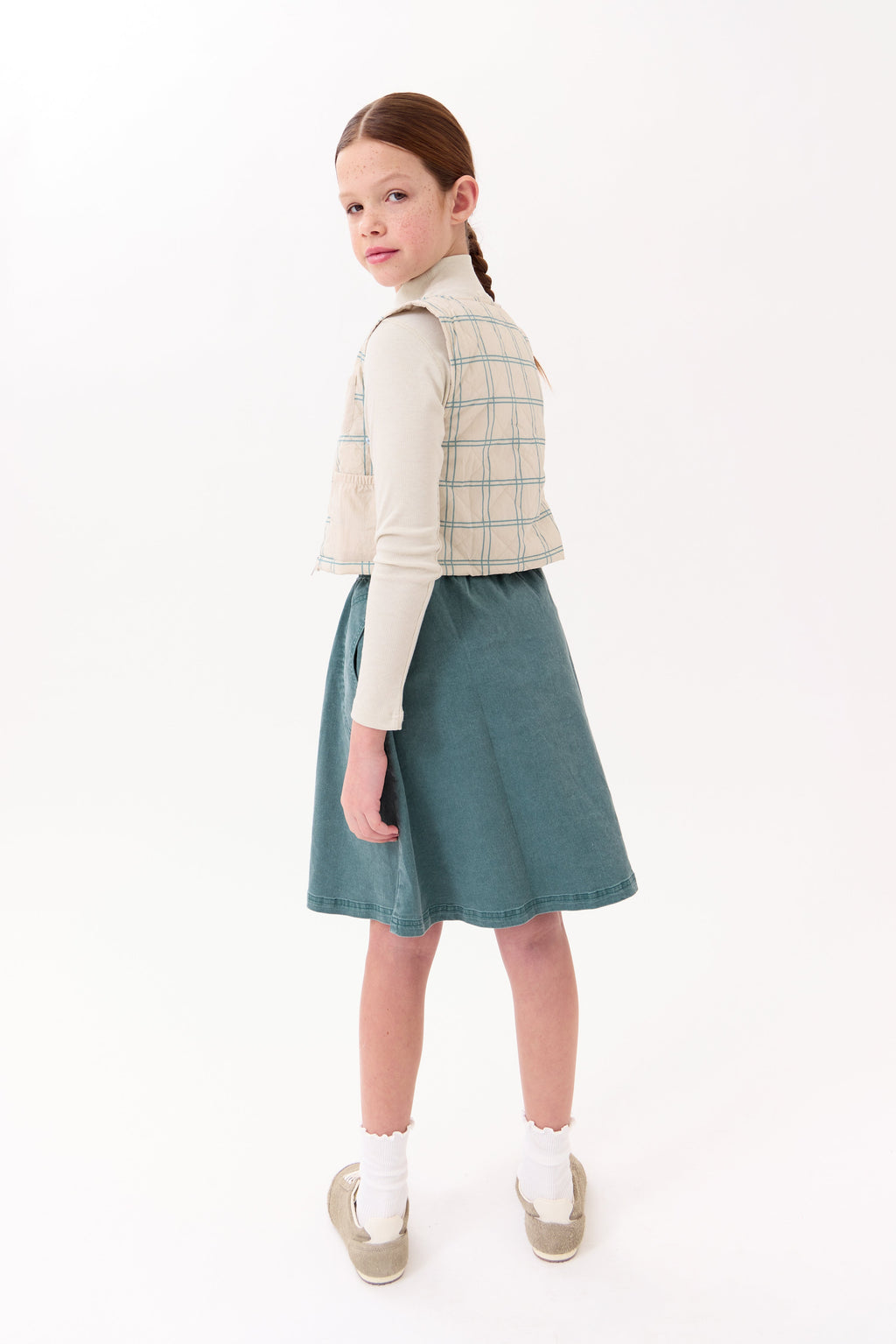 Louise Skirt - Emerald