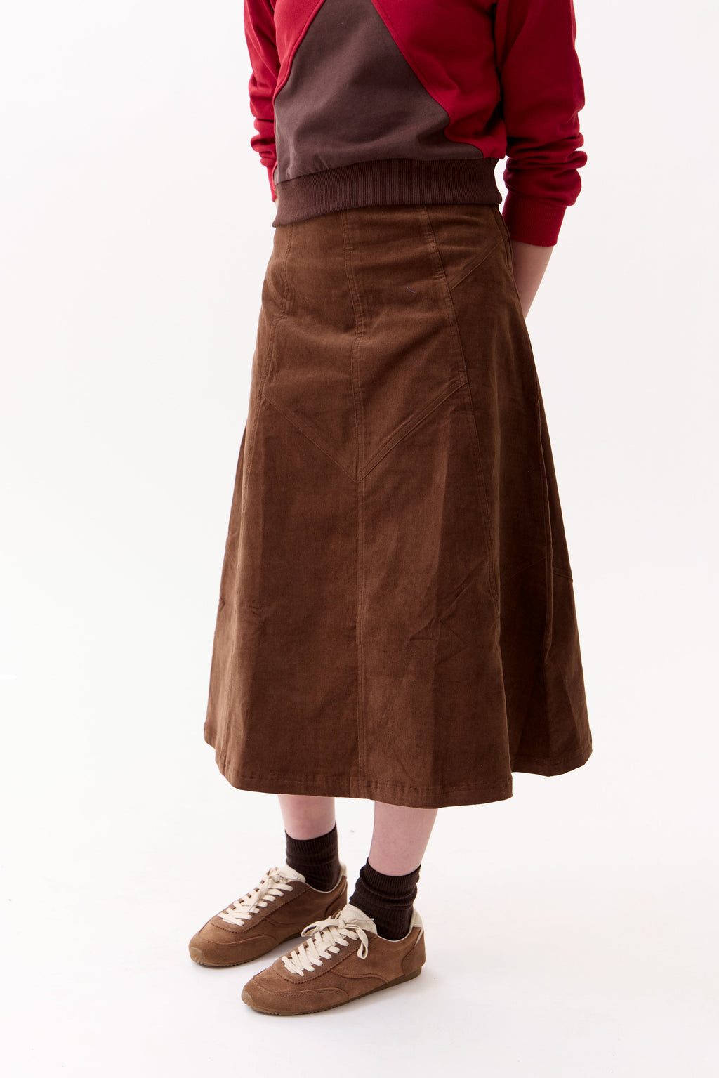 Lexi Maxi Skirt - Caramel