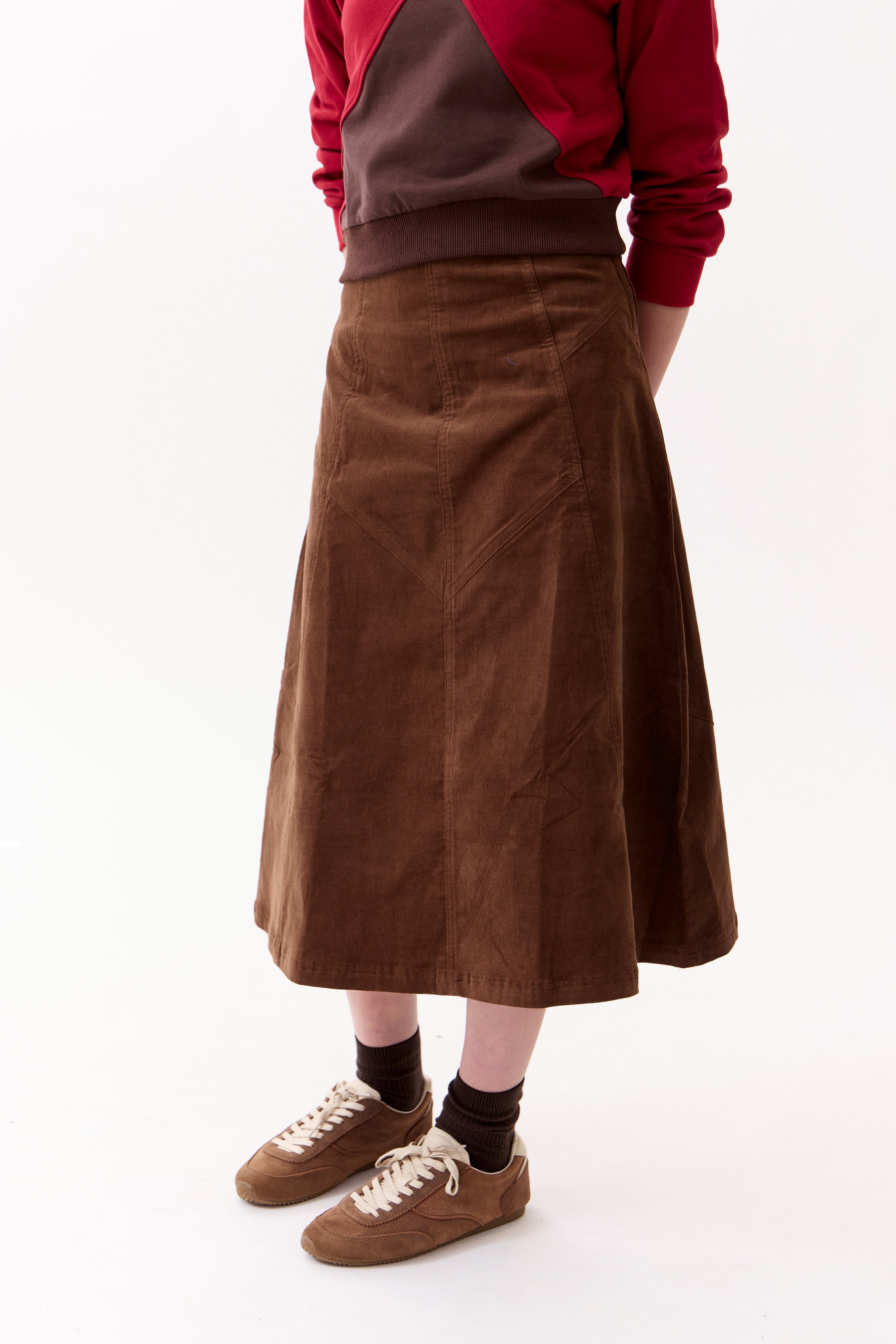 Lexi Maxi Skirt - Caramel