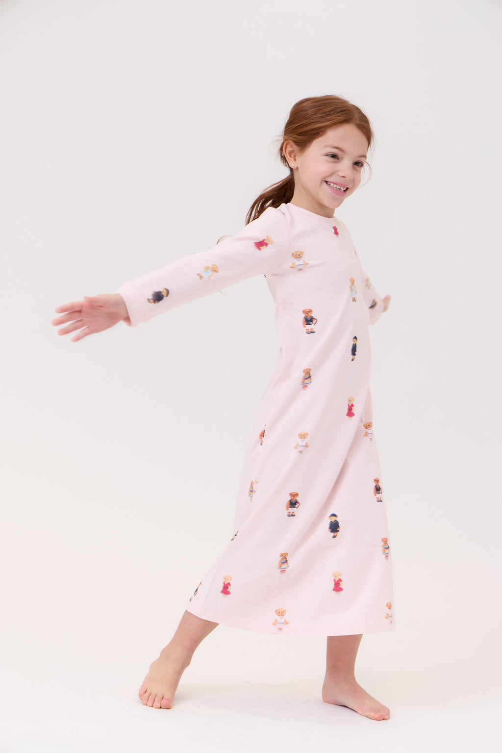 Teddy Nightgown - Light Pink