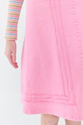 Jessica Denim Skirt - Pink