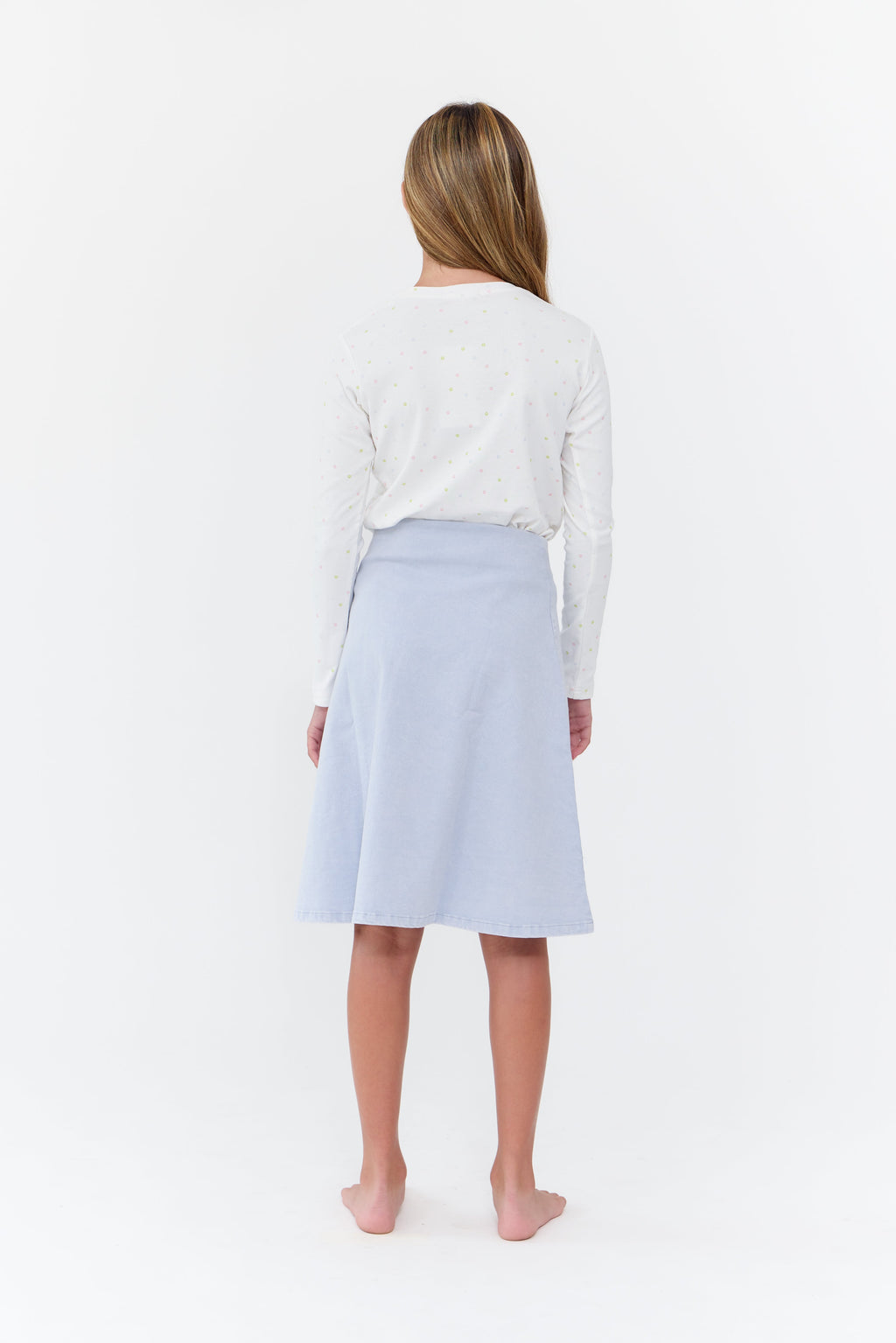 Jessica Denim Skirt - Blue