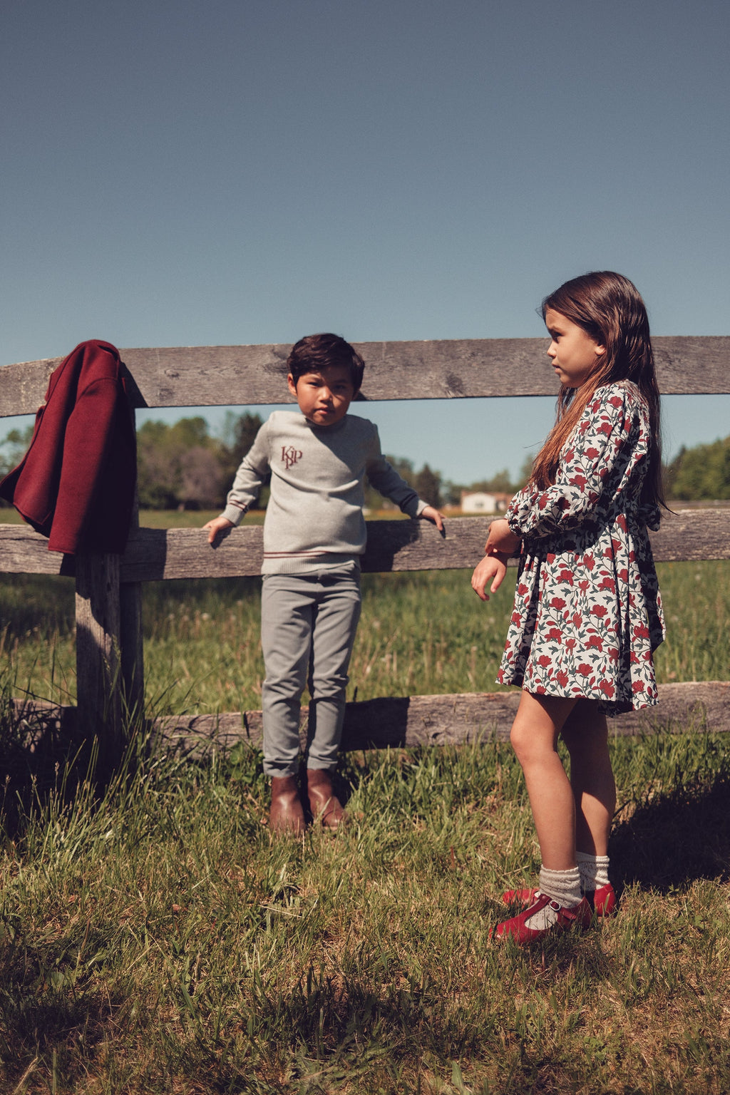 Oscar Knit Sweater - Cranberry
