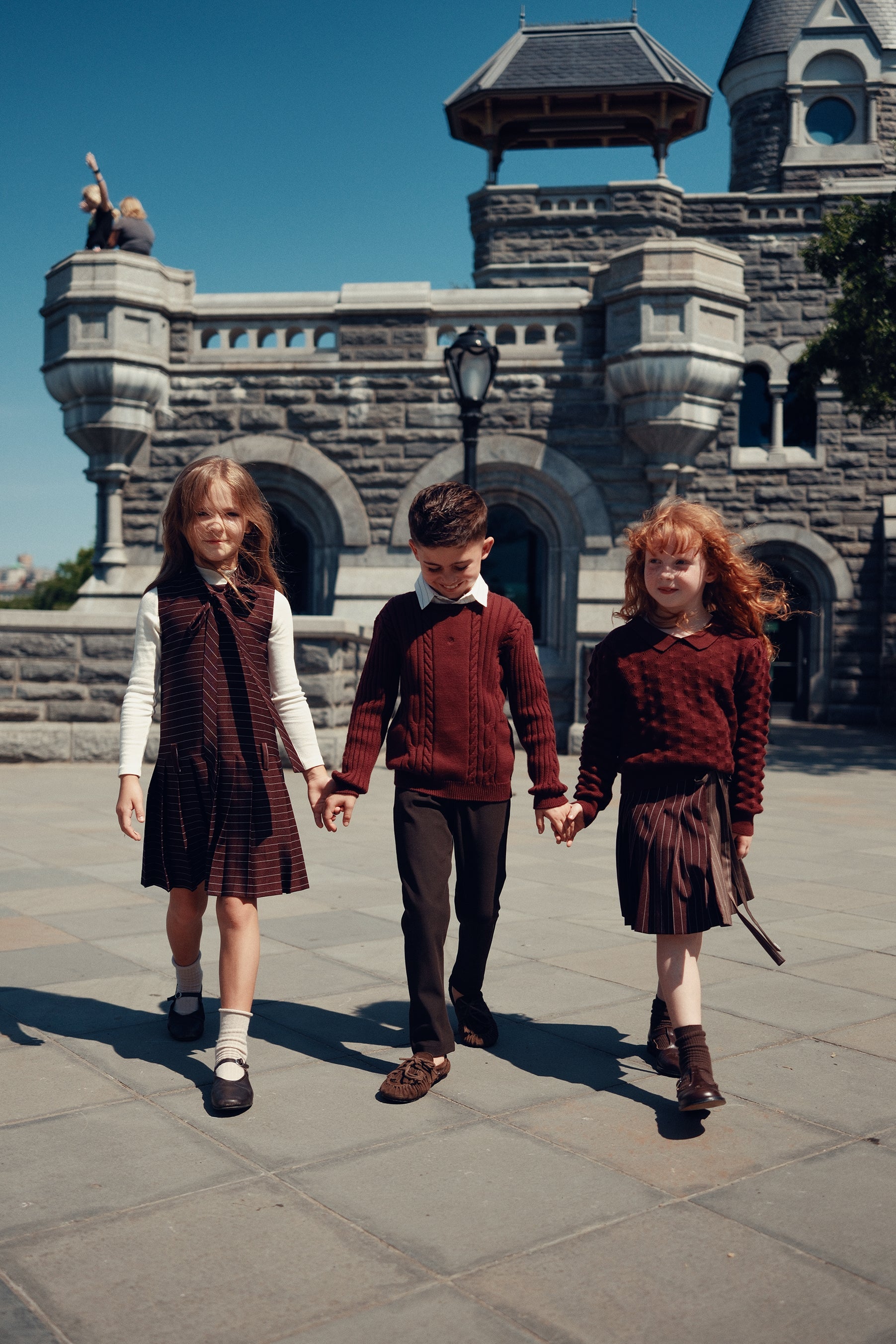 Sean Cable Knit Sweater - Cranberry