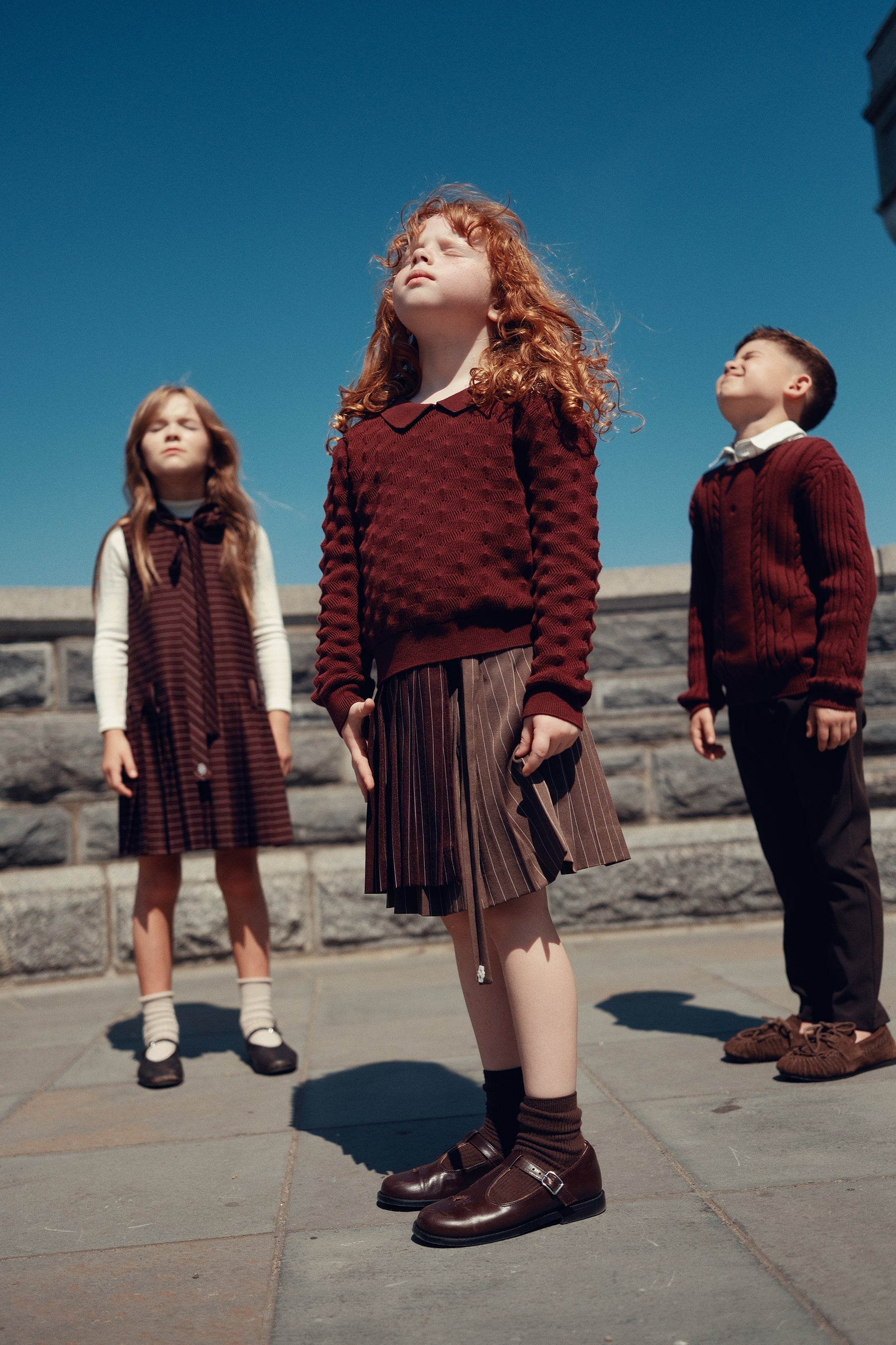 Olivia Knit Sweater - Cranberry