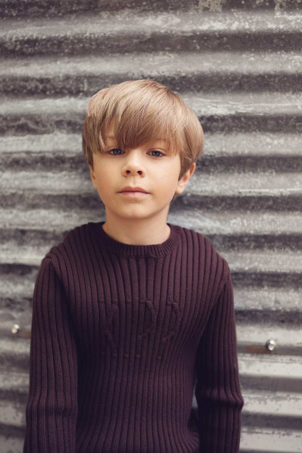 Luke Rib Sweater - Chocolate