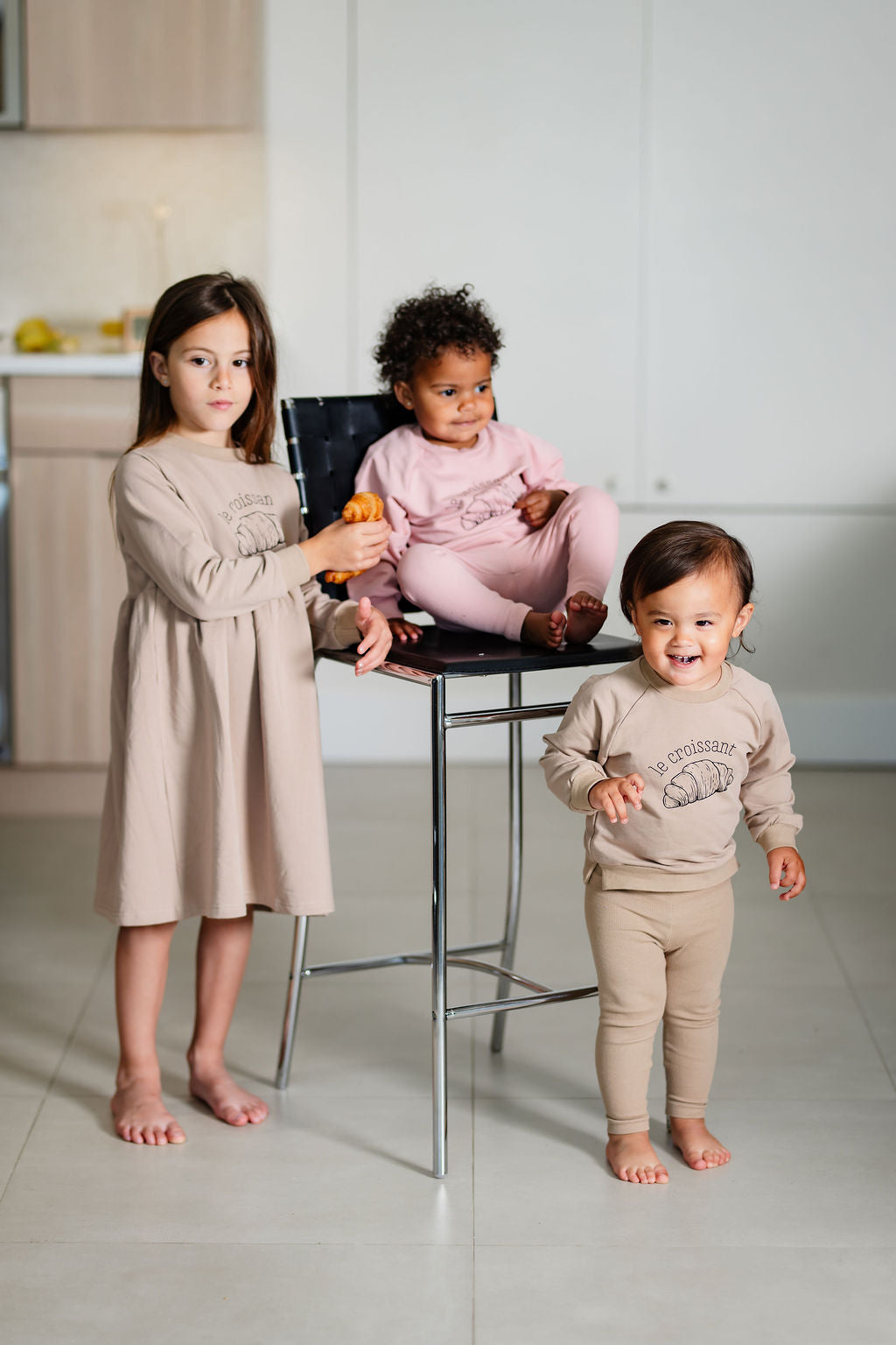 Le Croissant Dress-Toffee