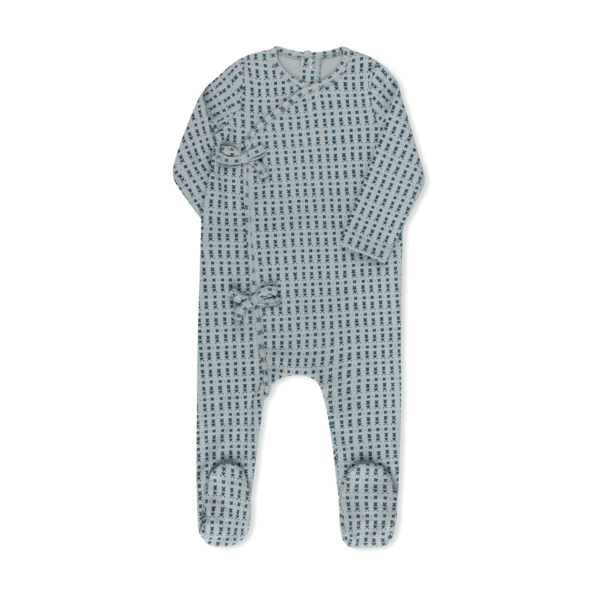 Ditsy Print Footie