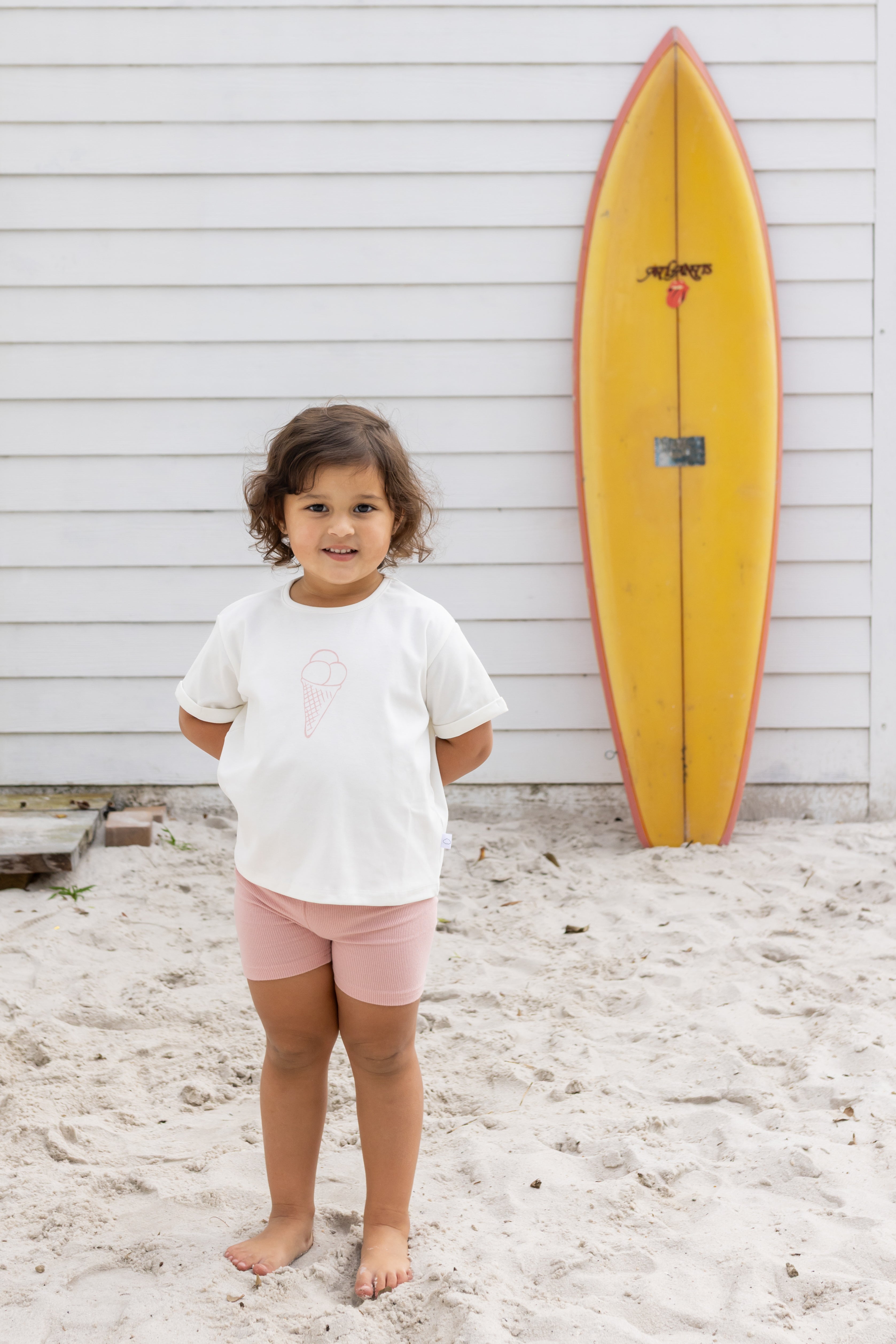 Oversized Tee Set- Pink