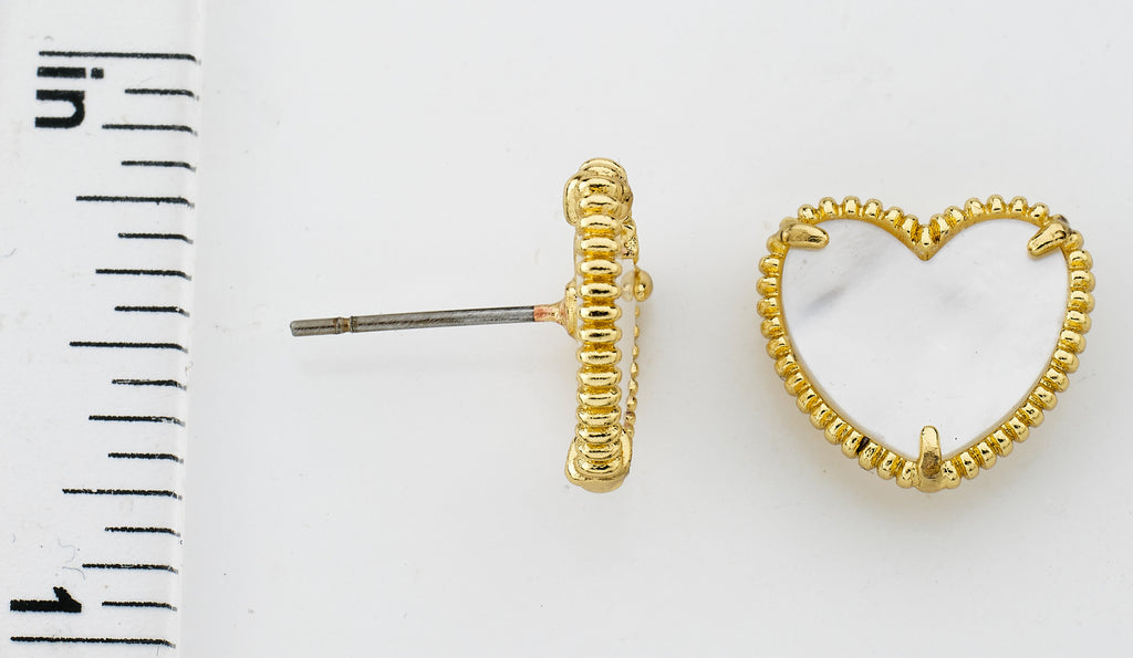 Heart Stud Earring