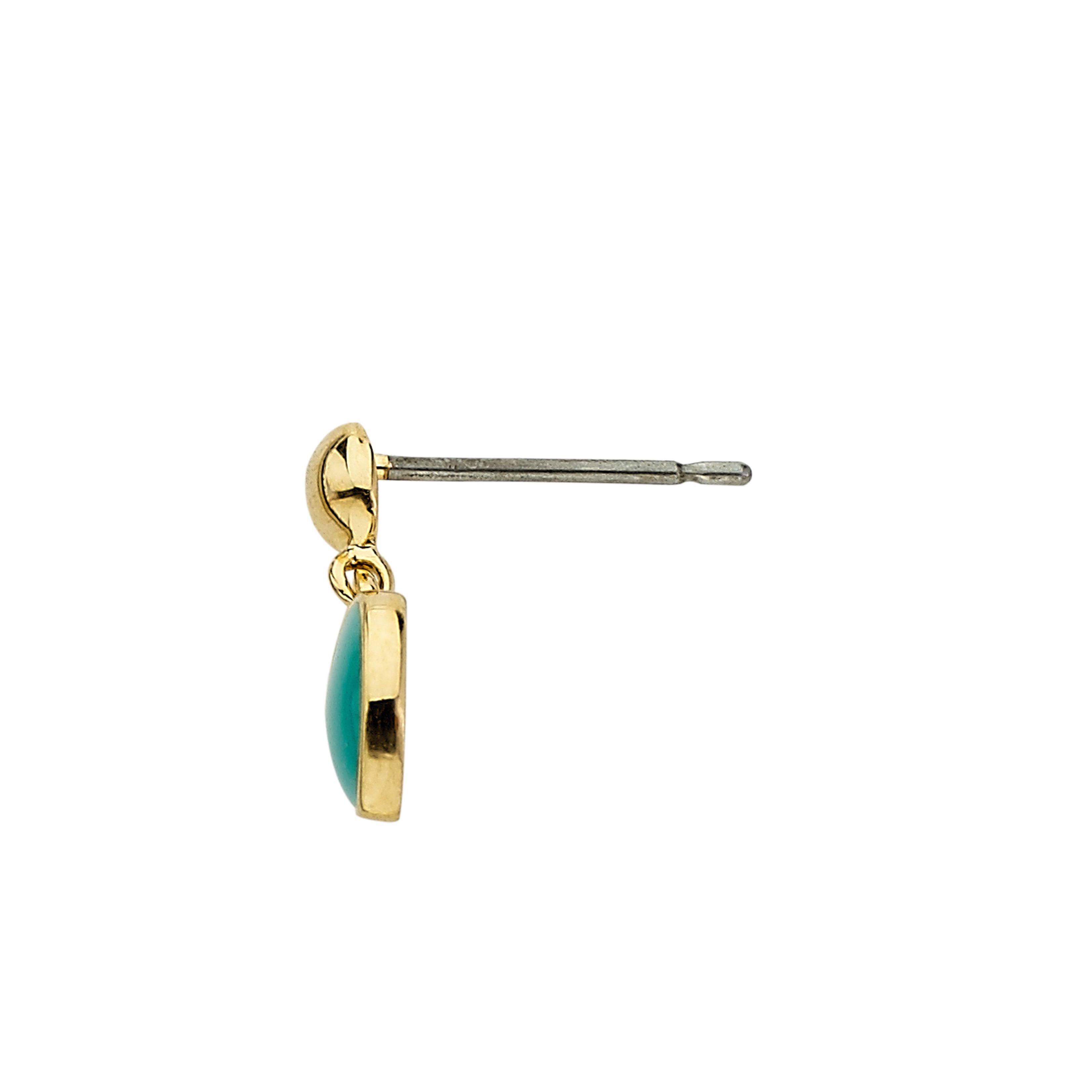 Enamel Heart Dangle Earring