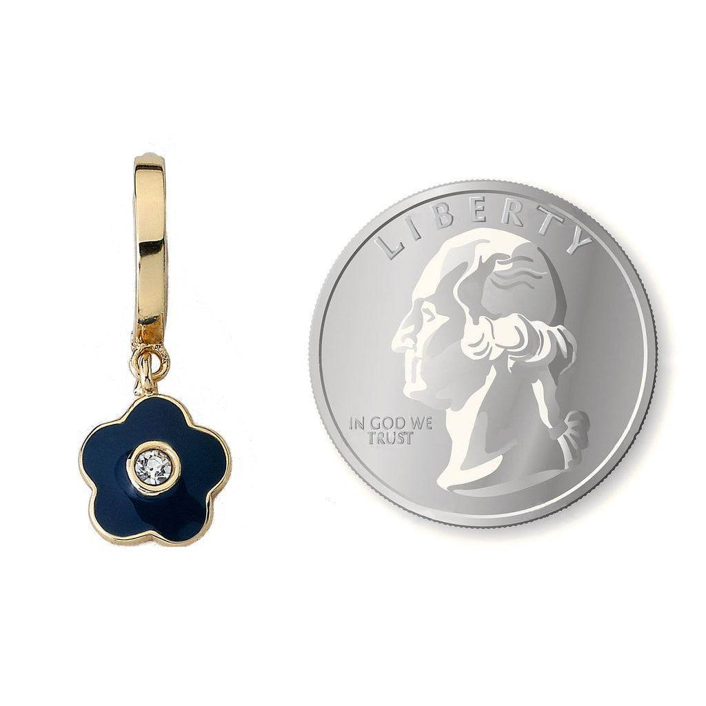 Flower Huggy Earring