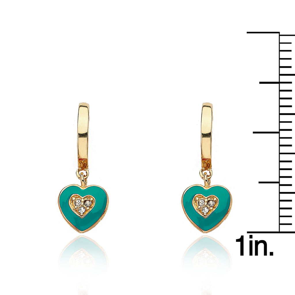 Heart Huggy Earring