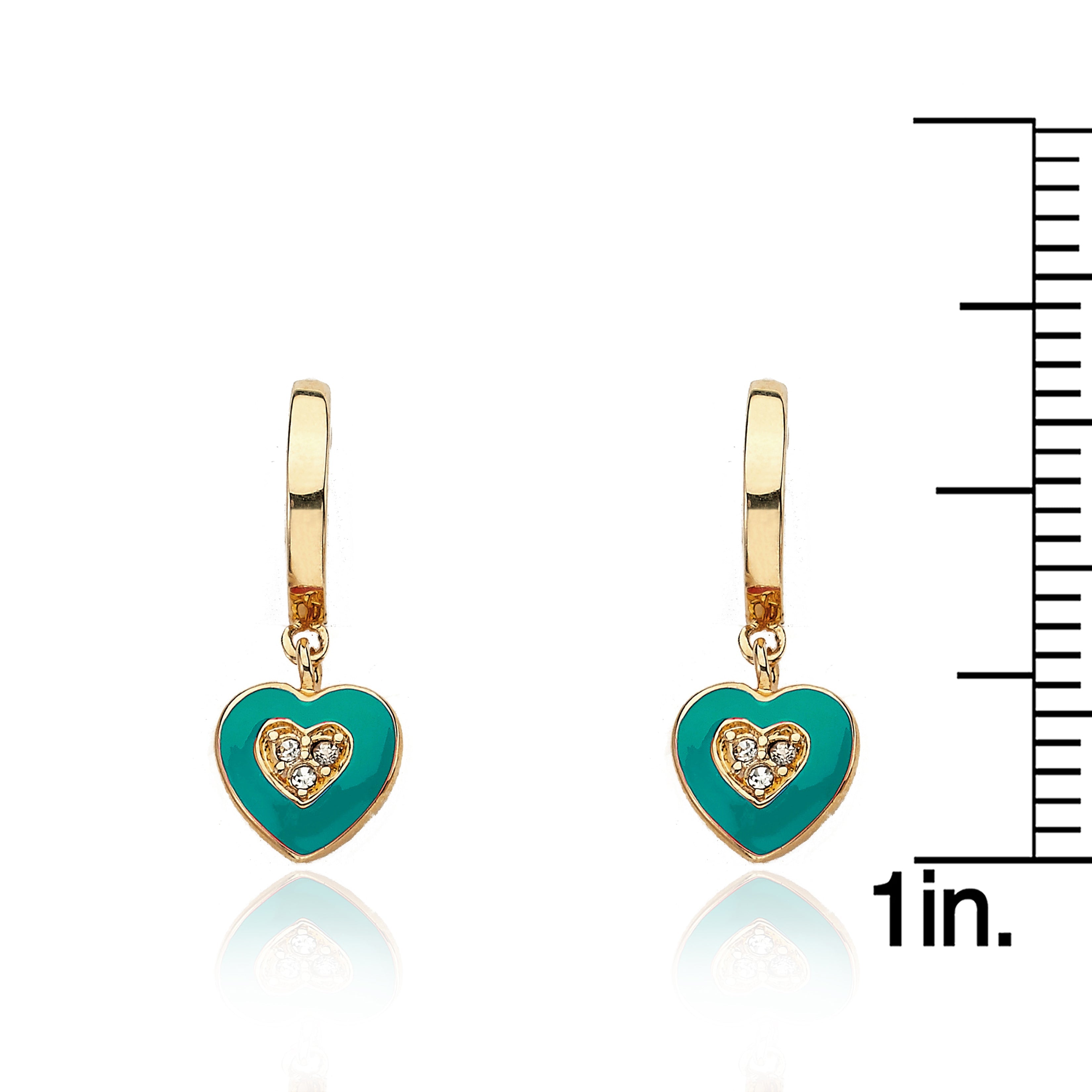 Heart Huggy Earring
