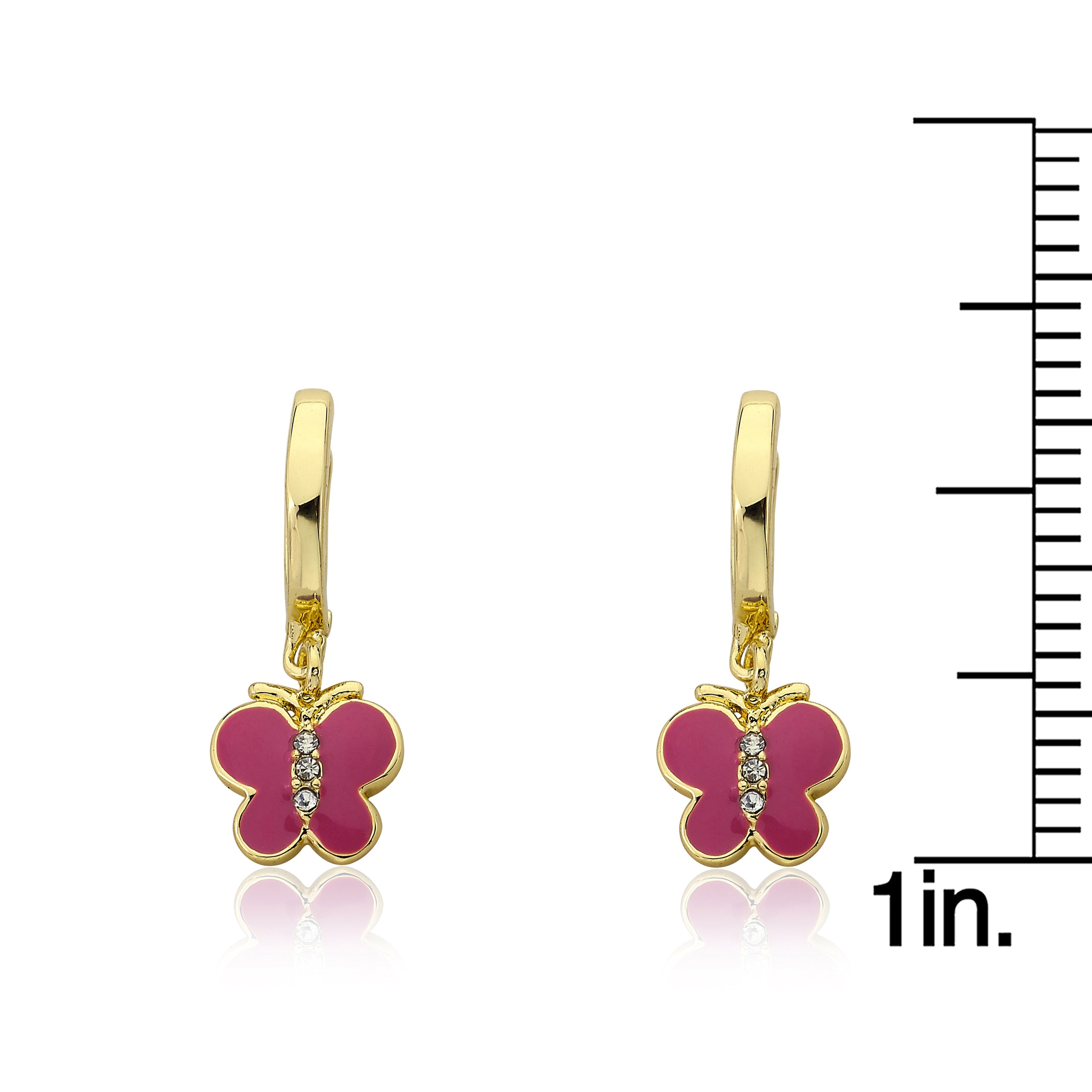 Butterfly Huggy Earring