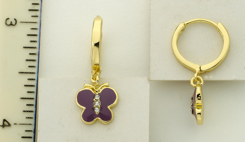 Butterfly Huggy Earring