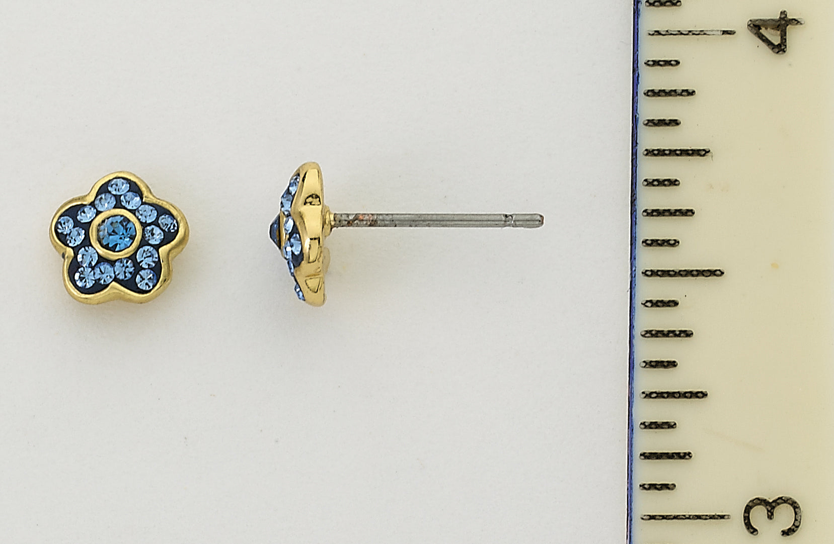 Crystal Flower Earrings