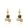 Crystal Butterfly Dangle Earring