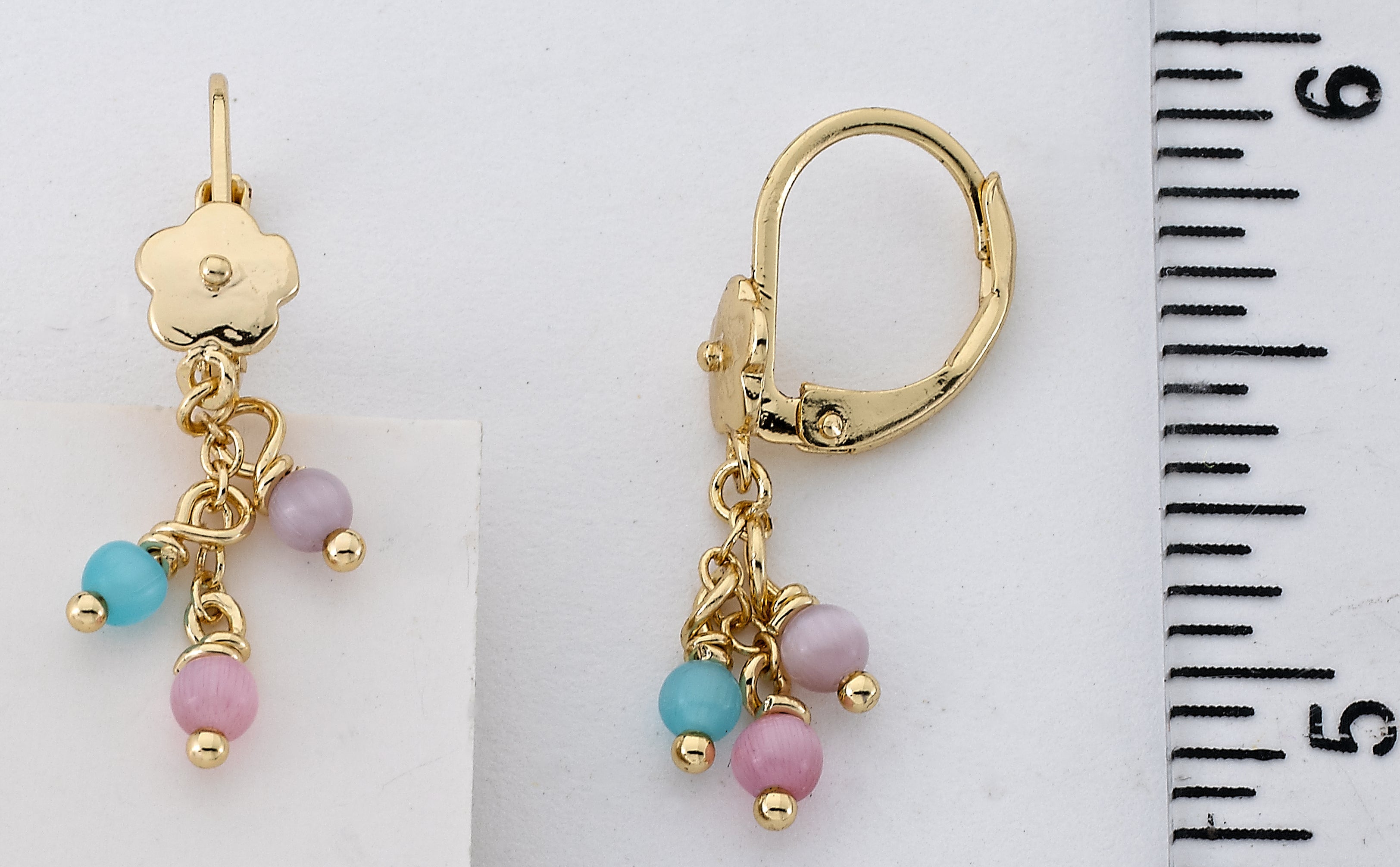 CAT EYE Multi Color Earring