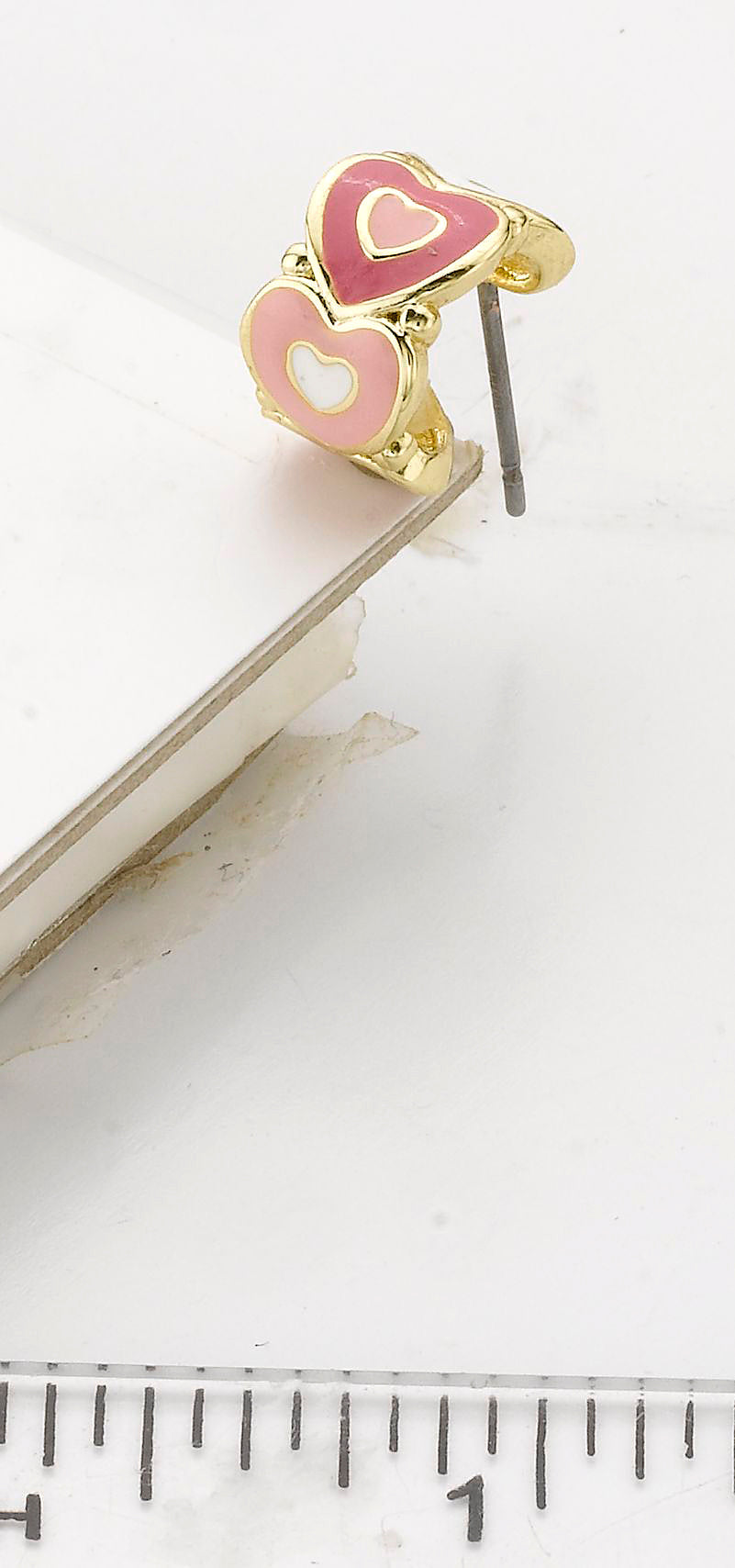 Heart Huggy Earring
