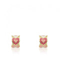 Heart Huggy Earring