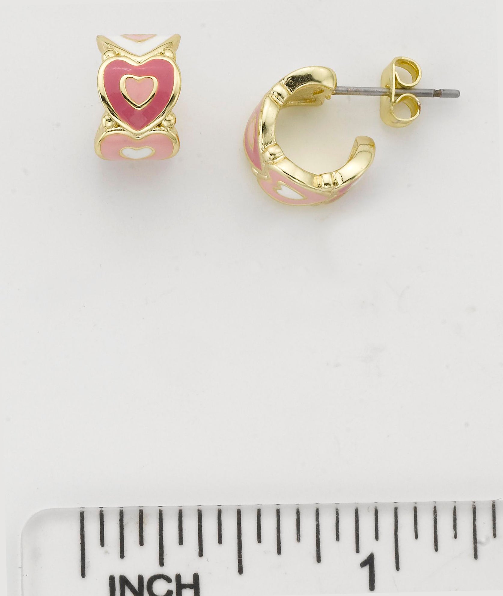 Heart Huggy Earring