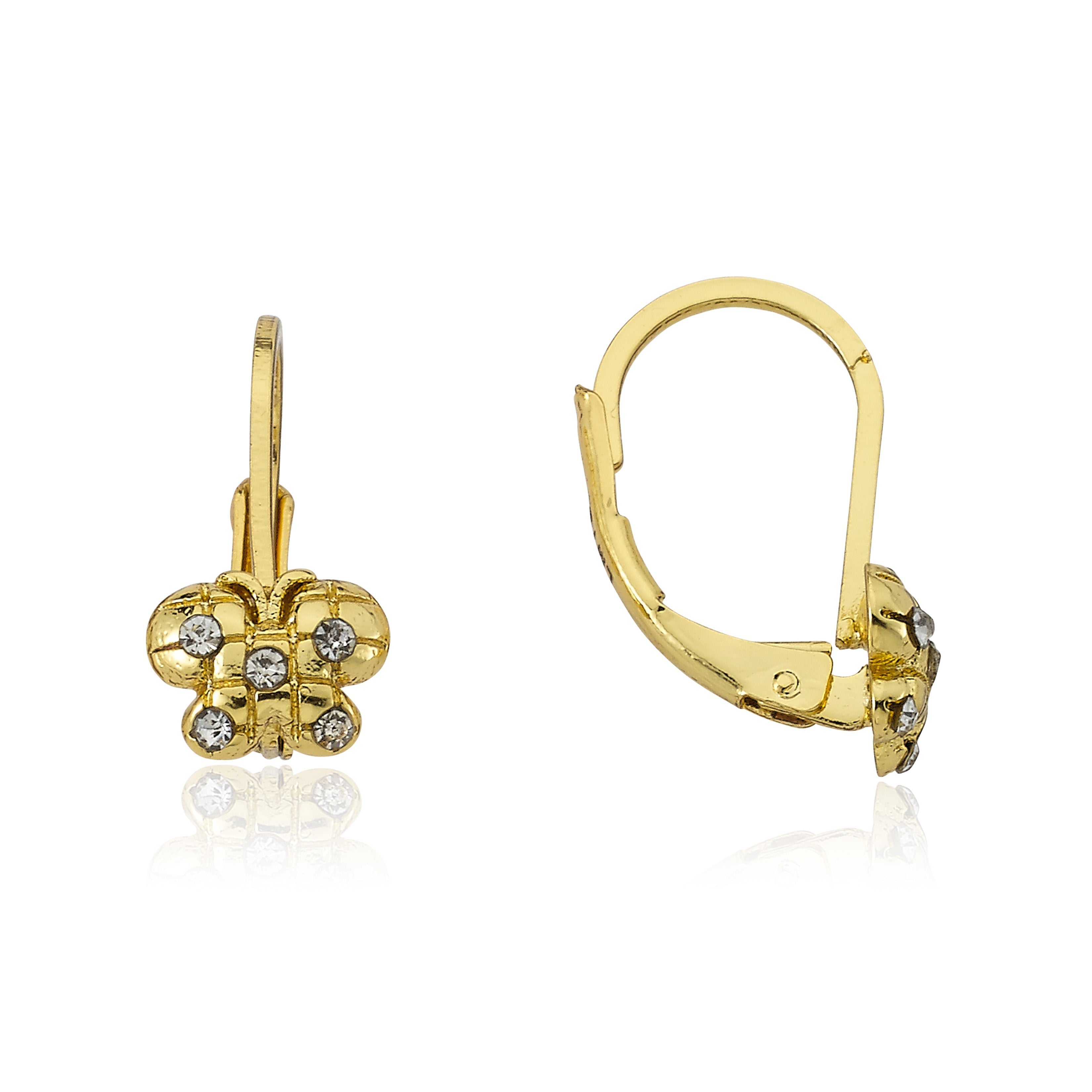 Crystal Butterfly Earring