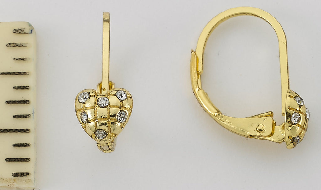 Crystal Heart Earring