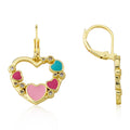 Cut Out Hearts Dangle Earring