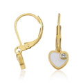 Heart Crystal Speck Earring