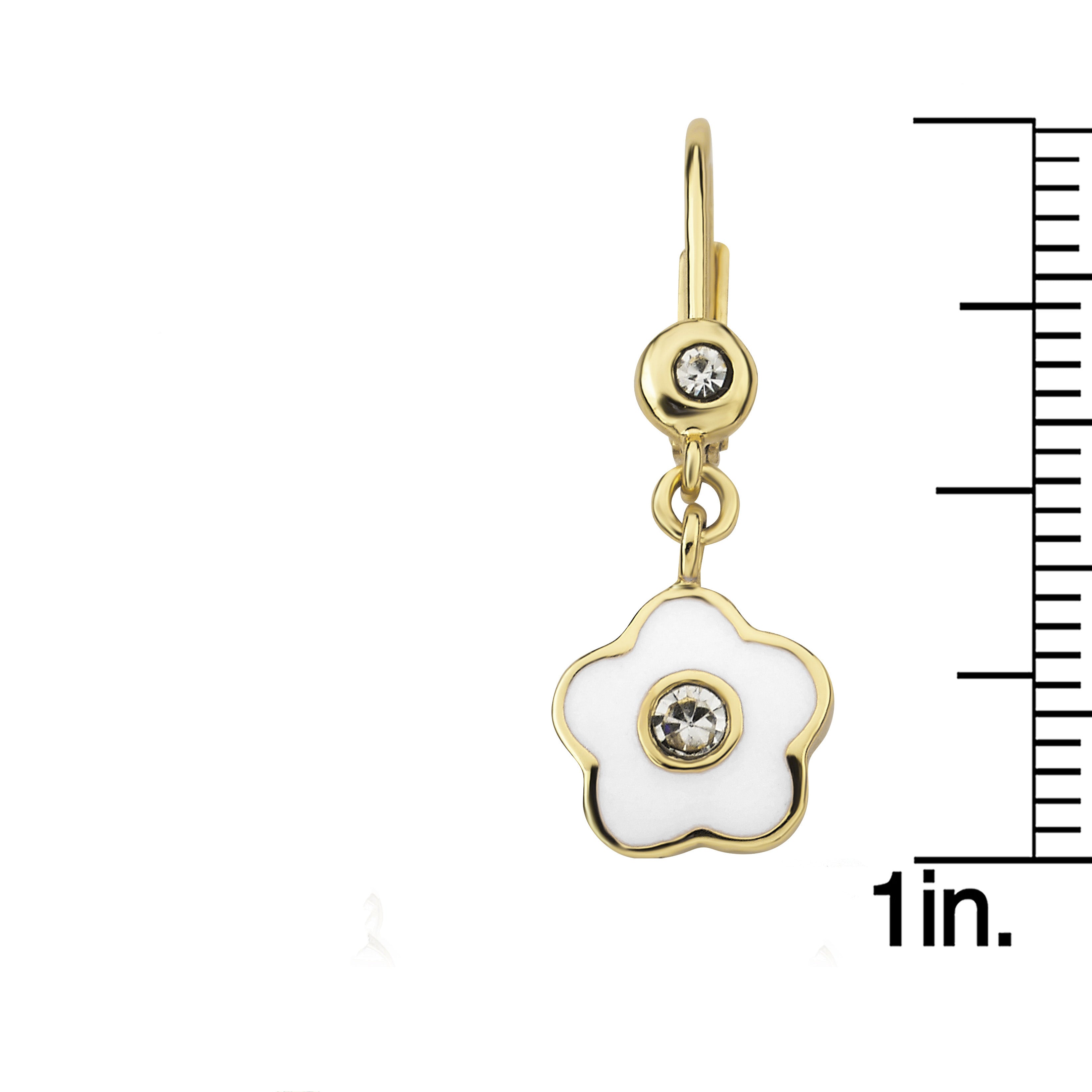Flower Dangle Earring