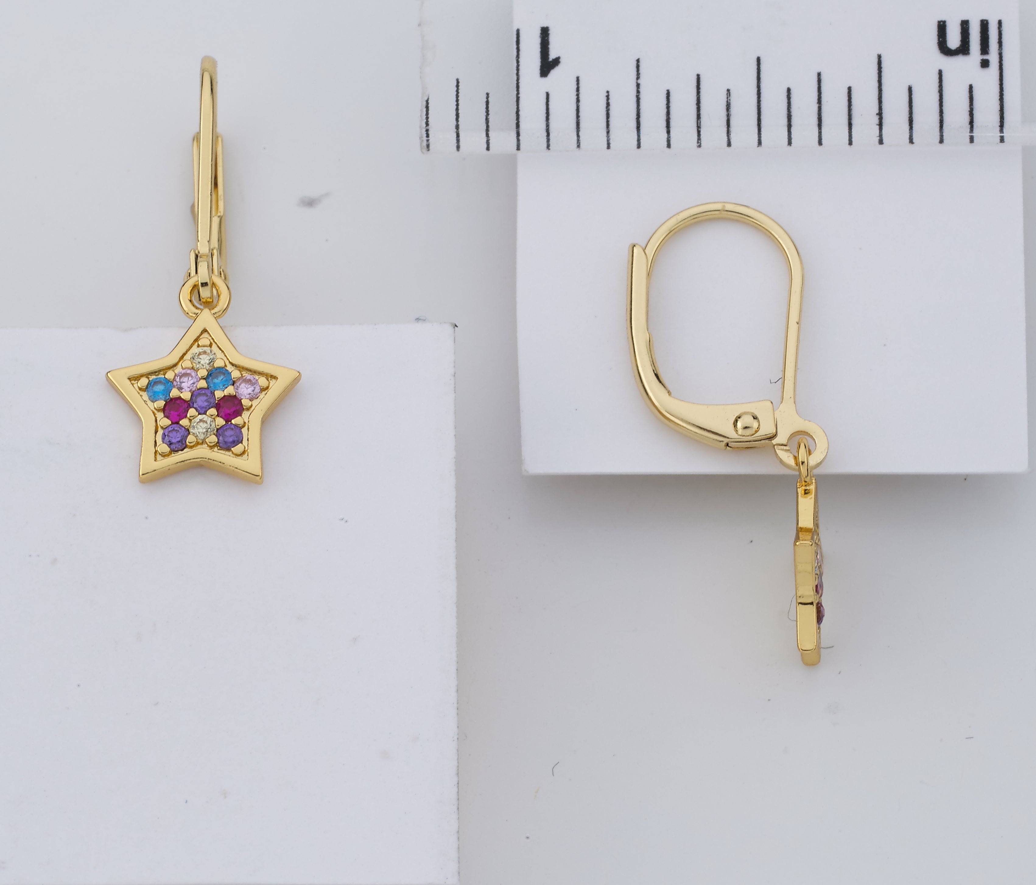 Star Dangle Earring