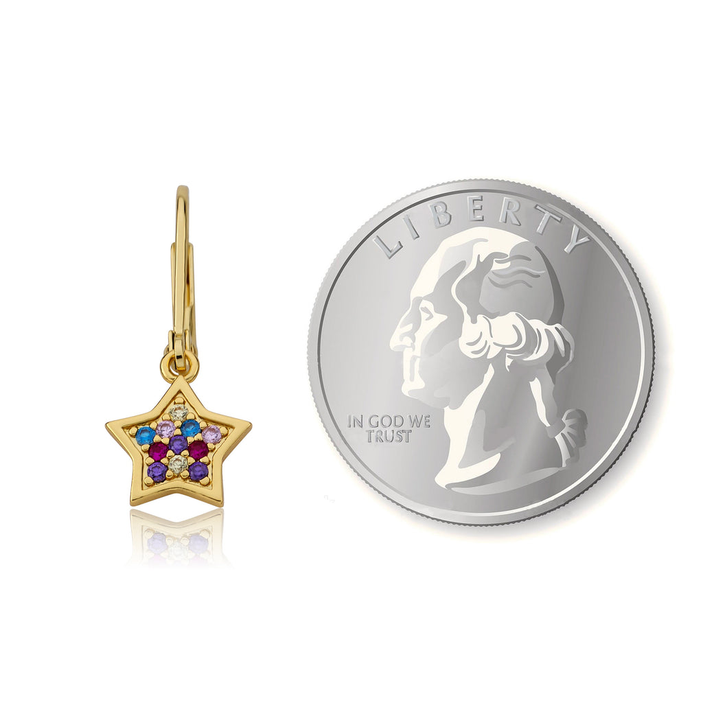 Star Dangle Earring