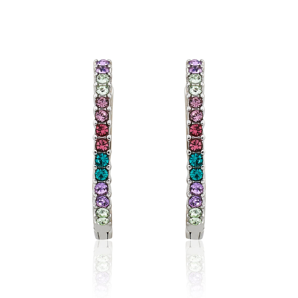 Quarter Size Hoop Earring