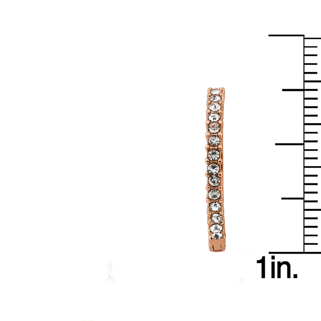 Quarter Size Hoop Earring