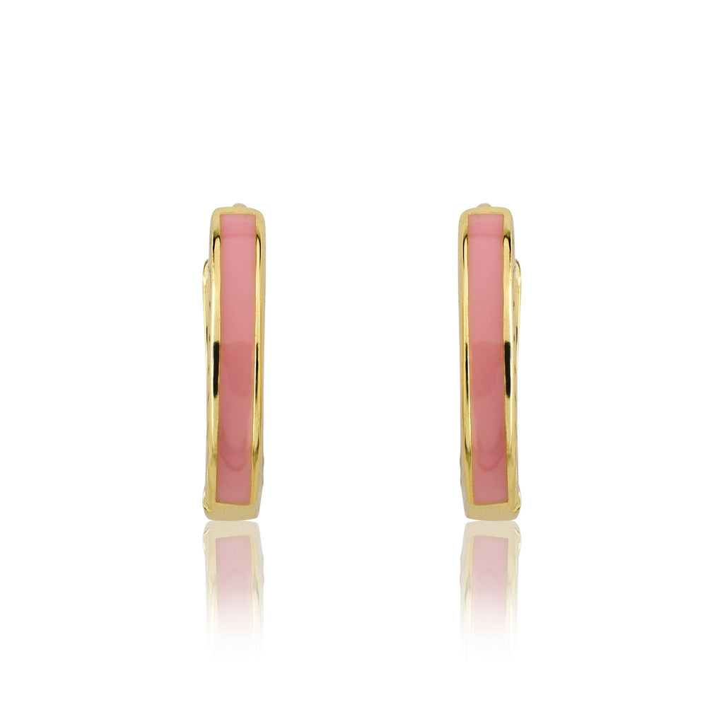 Enamel Huggy Earring