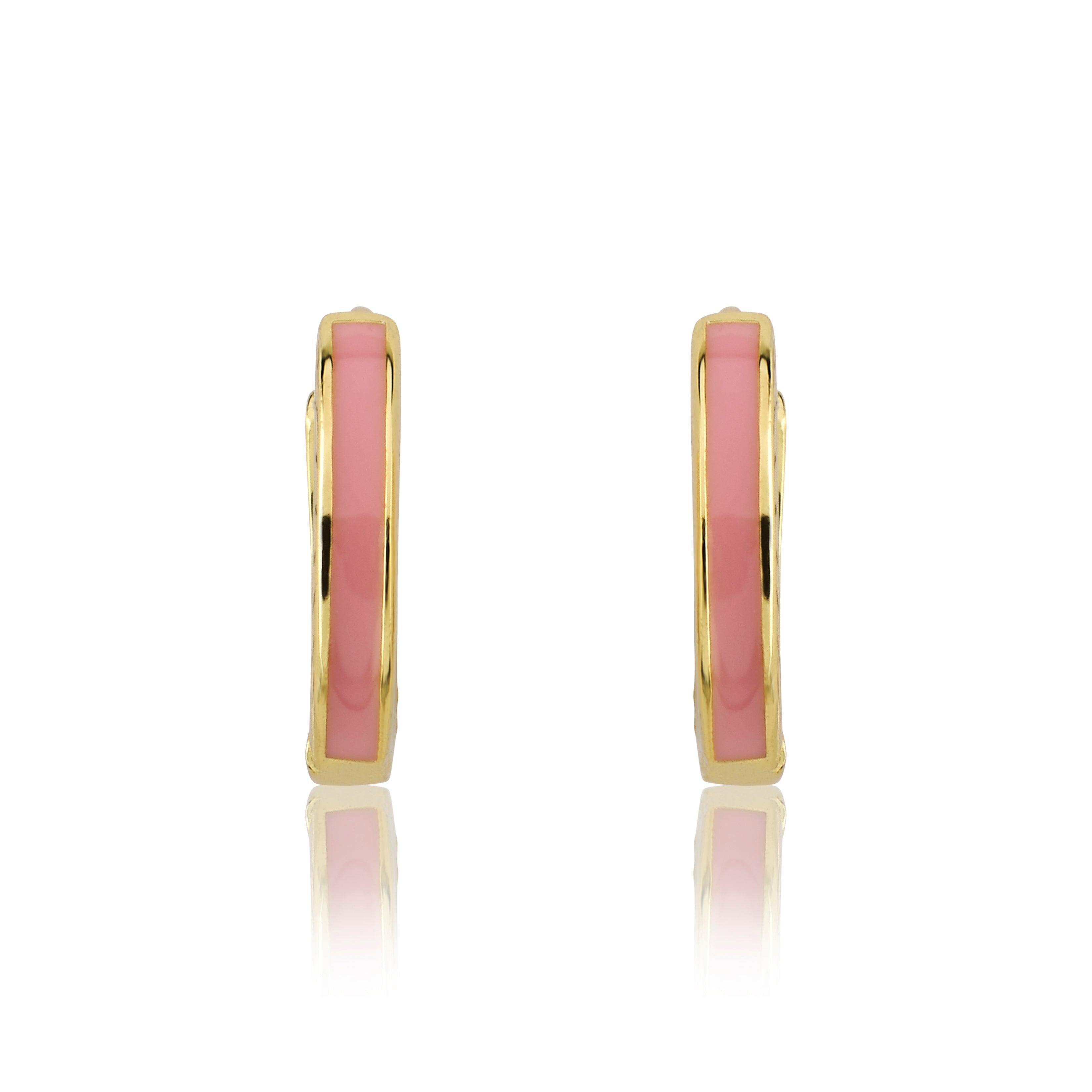 Enamel Huggy Earring