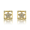 Cz Star Stud Earring