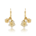 Double Dangle Flower Earring