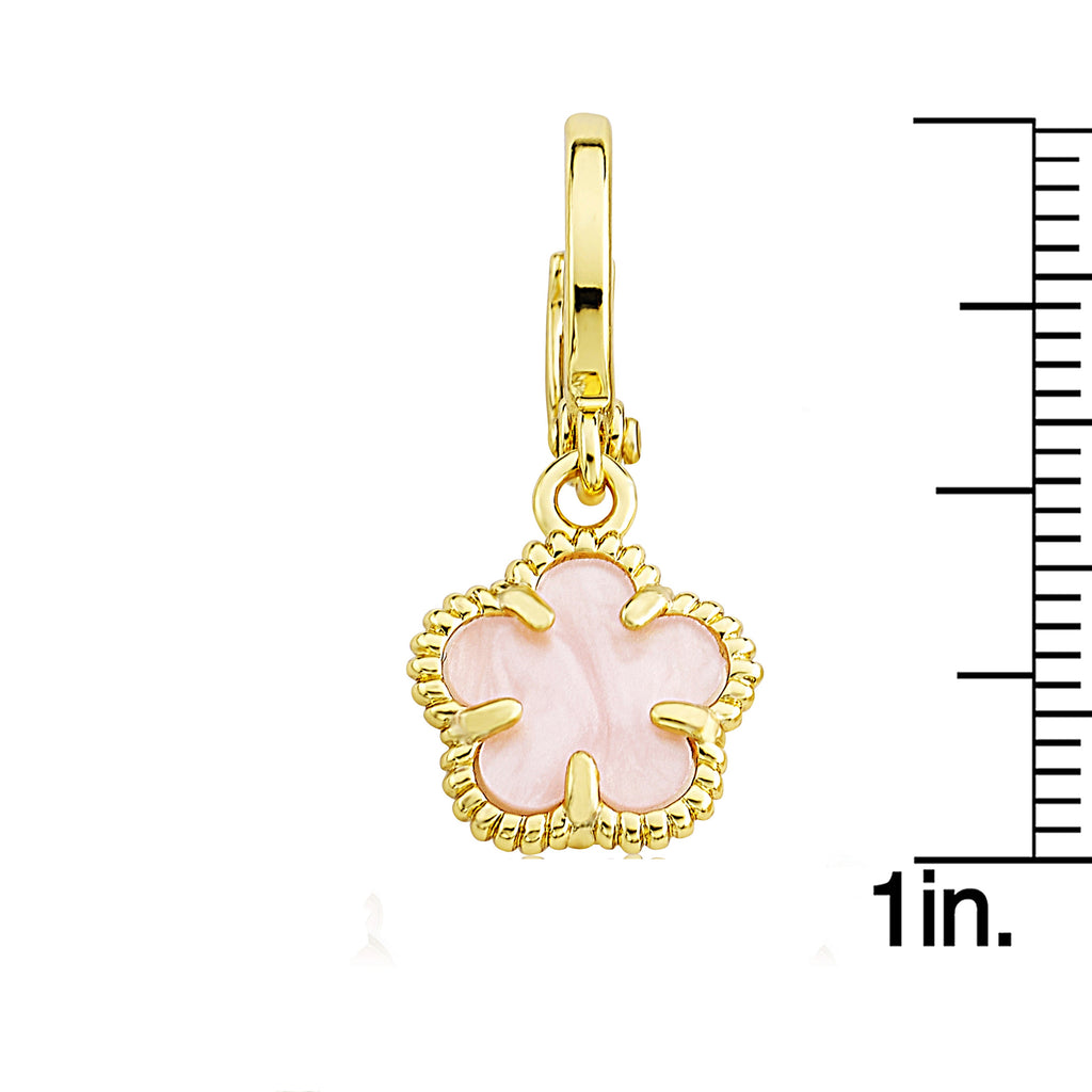 Mother of Pearl Flower Earring