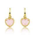 Mother of Pearl Heart Earring