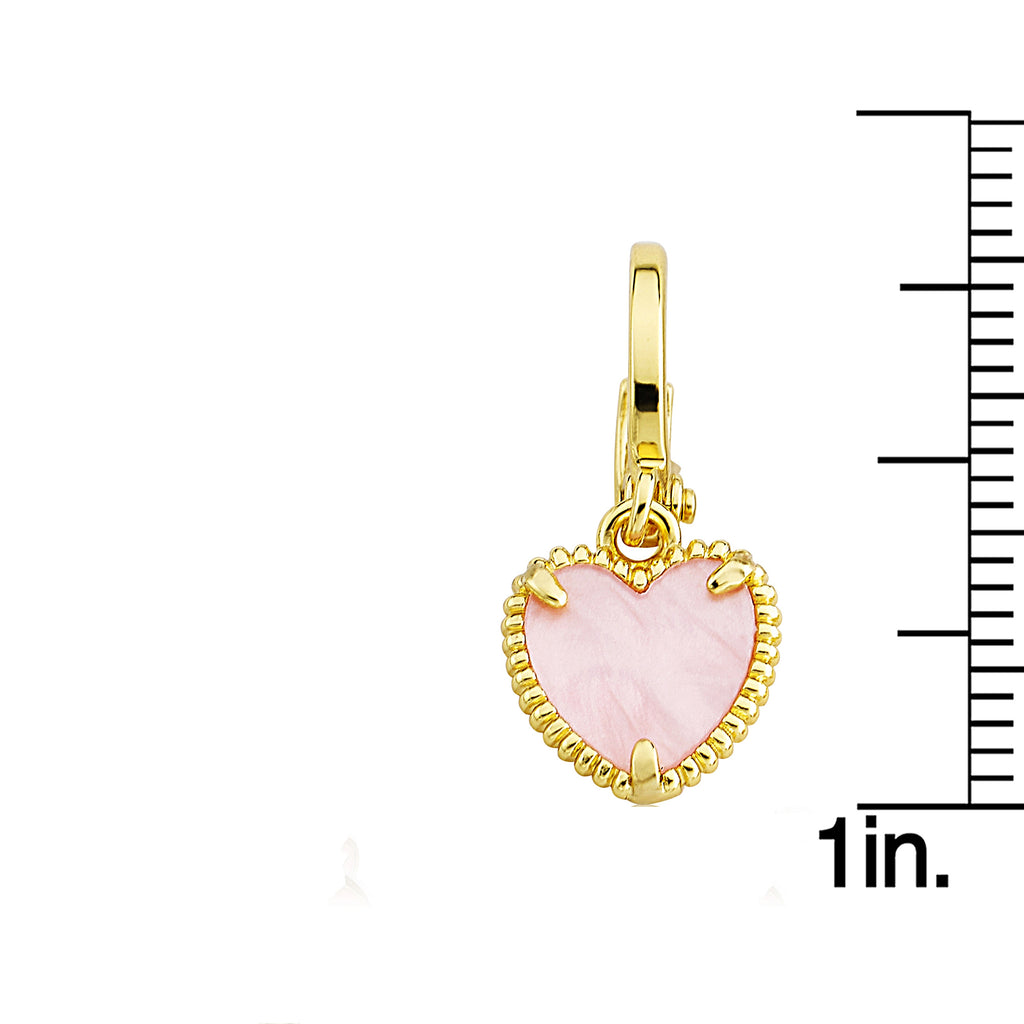 Mother of Pearl Heart Earring