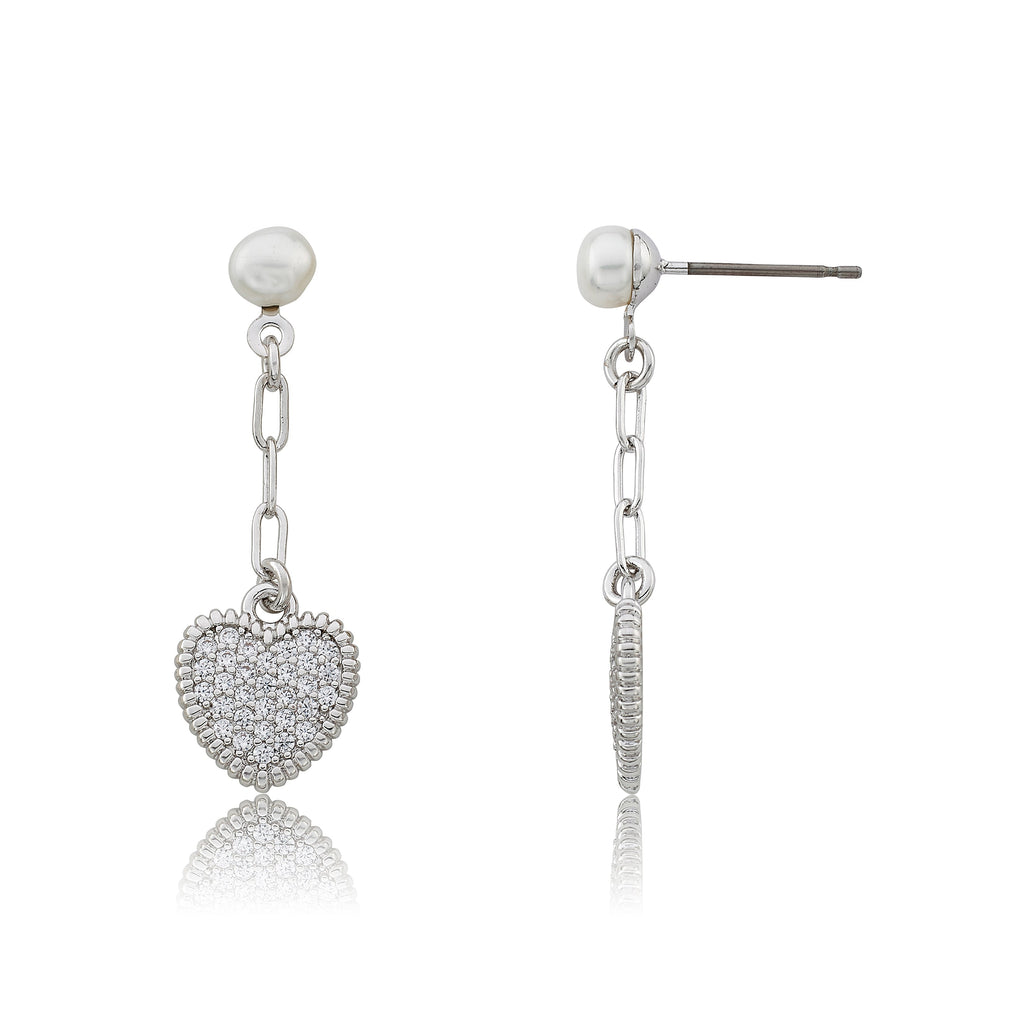 Heart Dangle Earring